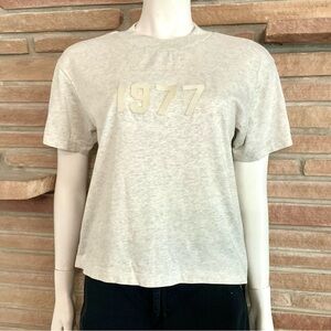 Fear Of God Essentials 1977 Boxy Tee Shirt Beige Medium